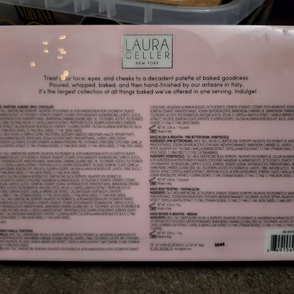 Laura Geller baked basics palette